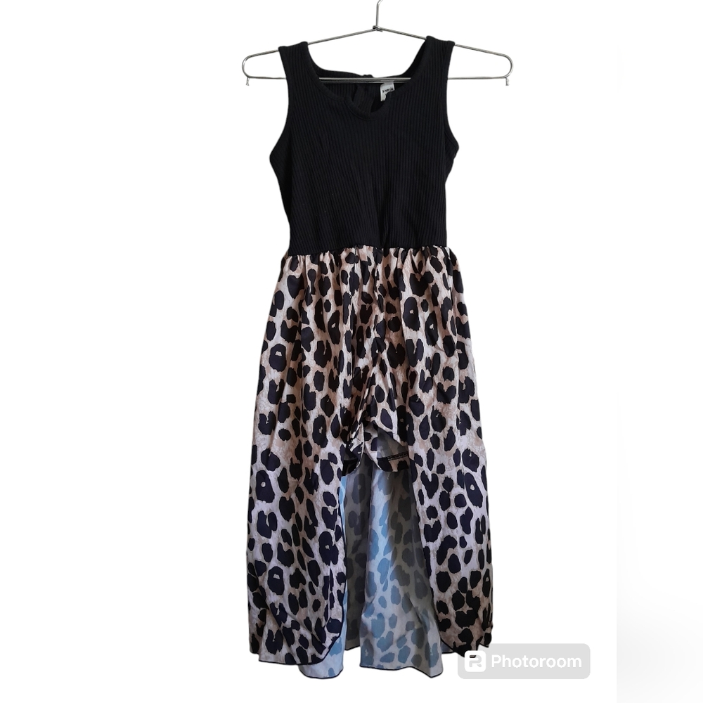 SHEIN 7Y Girl's Leopard Dress